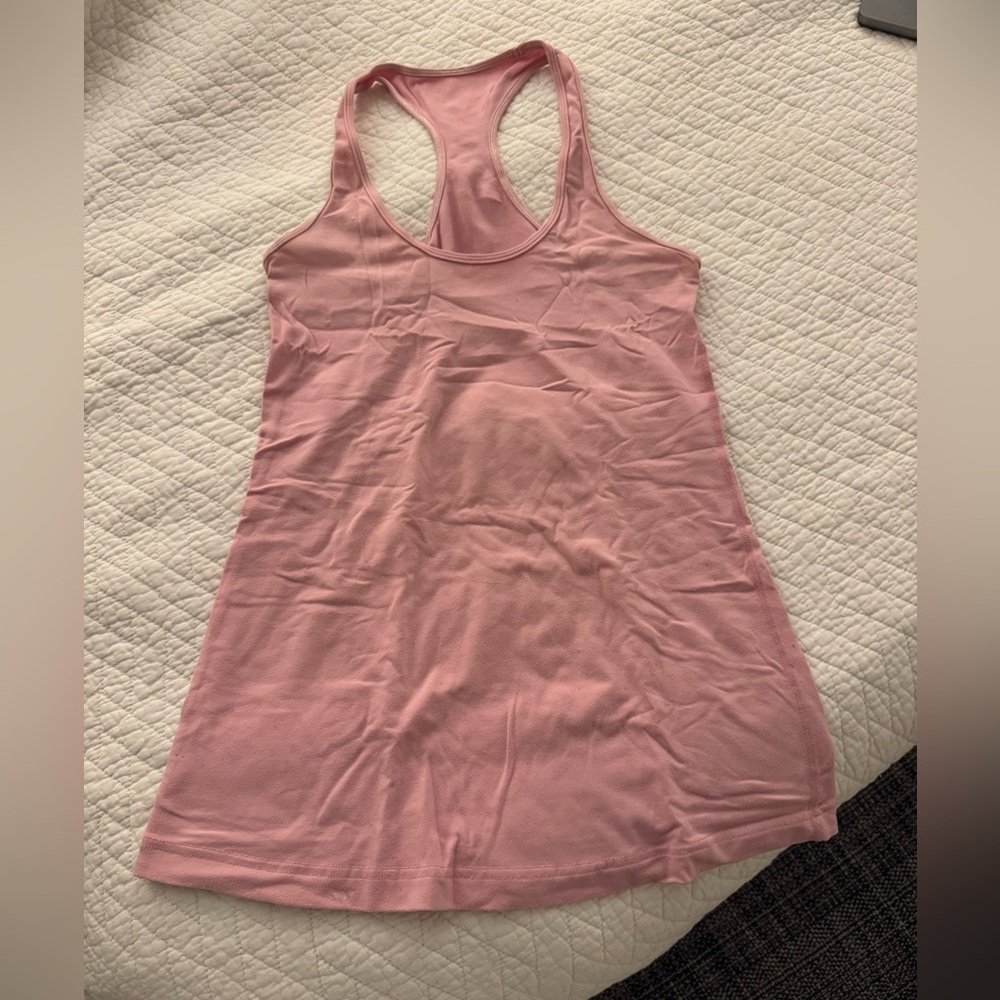 Women's Pink Racerback Tank Top